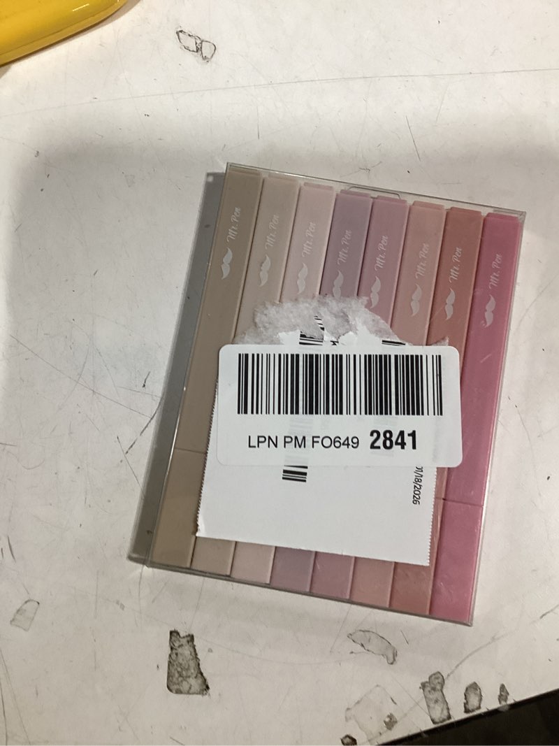 Condition photo showing New/Like New for Mr. Pen- Aesthetic Highlighters, 8 pcs, Chisel Tip, Vintage Colors, No Bleed Bible Highlighter Pastel, Highlighters Assorted Colors Vintage Colors 2 8 Pack