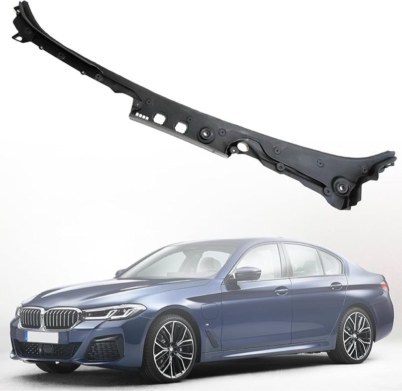 FZJDSD Windshield Wiper Cowl Cover Panel 51717203124 Compatible with BMW 5 Series 528i 2011-2016, 53