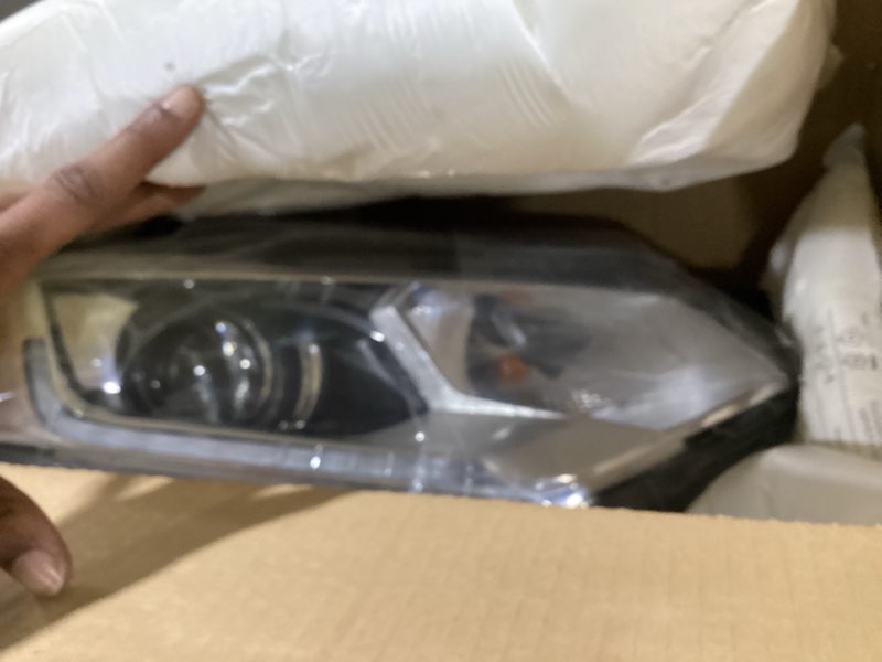Condition photo showing Good Condition for blukar led headlamp, super bright rechargeable headlight flashlight - 3 lights 5 modes,zoomable,spotlight&floodlight combination, ipx6 waterproof, 20+hrs runtime for running,hiking,camping etc. black