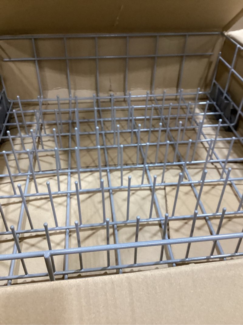 Condition photo showing Good Condition for cylrod upgraded w10728159 dishwasher lower rack for maytag dishwasher rack with wheels, w10525646 w10780925 w10082825 lower rack replacement for kitchenaid dishwasher rack parts, 22"d by 20.8"w w10728159 with wheels