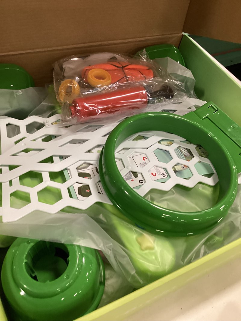 Condition photo showing Good Condition for Toddler Basketball Hoop Soccer Goal for Kids 1-3, Baby Toys for 1 Year Old Boy Gifts, Kids Sports Toy with Light Sound Music, Baby Interactive Toys for Christmas Birthday Gifts for Boy Girls Dinosaur
