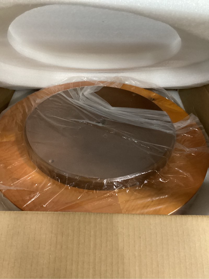 Condition photo showing Good Condition for Leyndo Wooden Roulette Wheel with 4 Roulette Balls Casino Grade Precision Bearings Roulettes Wheel Turntable Leisure Table Games for Home Professional Use Night Party Game(20 Inch,Orange)