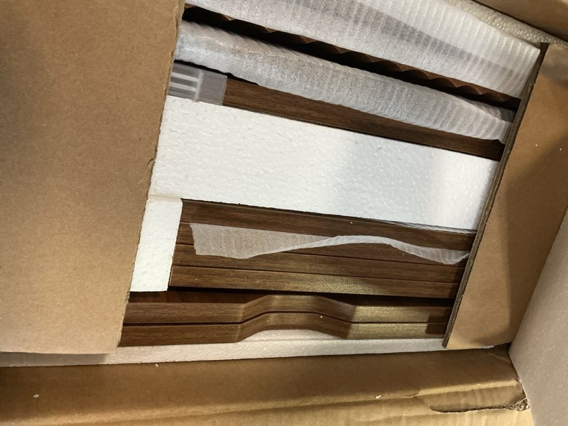 Condition photo showing Good Condition for floating nightstand bedroom bedside table - floating night stand set 2 for small spaces, wall mounted cabinet with storage drawer, brown modern night stand for dorm hallway entryway brown walnut set of 2