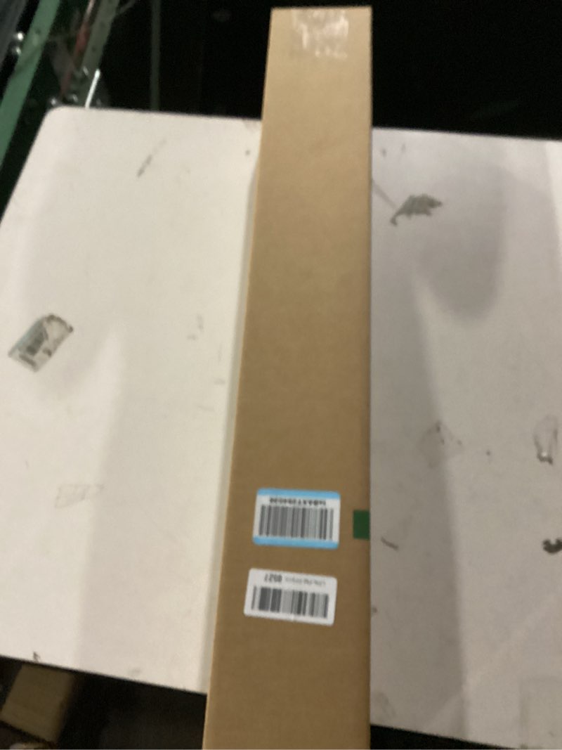 Condition photo showing Good Condition for Half Circle Window Shade Arch Window Cellular Blackout Shades Cordless for Half Moon Window Shade no Drill Honeycomb Blackout Blinds Easy to Cut and Install (White 24" X 48") White/Blackout 48"W x 24"H