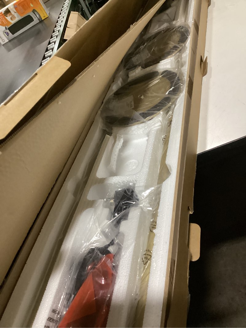 Condition photo showing As Is for EDISHINE LED Corner Floor Lamp, Set of 2 Minimalist Dimmable Light with Remote, 57.5" Tall Standing Lamp for Living Room, Bedroom, Home Office, 7 Color Temperature 2700-6000K (Gold)