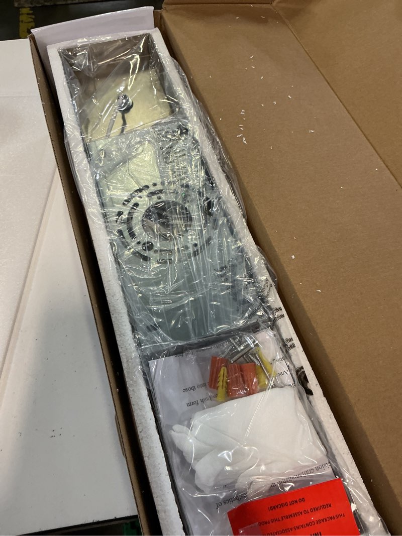 Condition photo showing New/Like New for led modern bathroom vanity light fixtures, dimmable brushed nickel vanity lights for bathroom lighting fixtures over mirror, with 360° rotatable acrylic heads 3-light 22-inch (cool white 6000k) nickel cool white 3-light, 22-inch