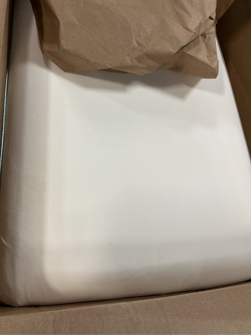 Condition photo showing Good Condition for cooling soft memory foam pillow, cervical neck pillow for side sleepers, back & stomach sleepers, ergonomic orthopedic design for neck pain relief and deep sleep, certipur-us, white queen size: 27.6"l x 15.7"w soft white