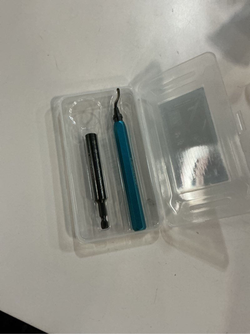 Condition photo showing As Is for Libraton Inside Pipe Cutter for PVC Pipe, Internal Plastic Cutter Plumbing Tools Set with Deburring Tool, PVC Pipe Cutter Diamond Grit Cutting Wheel for Impact Drivers and Drills, PVC Cutter Tool