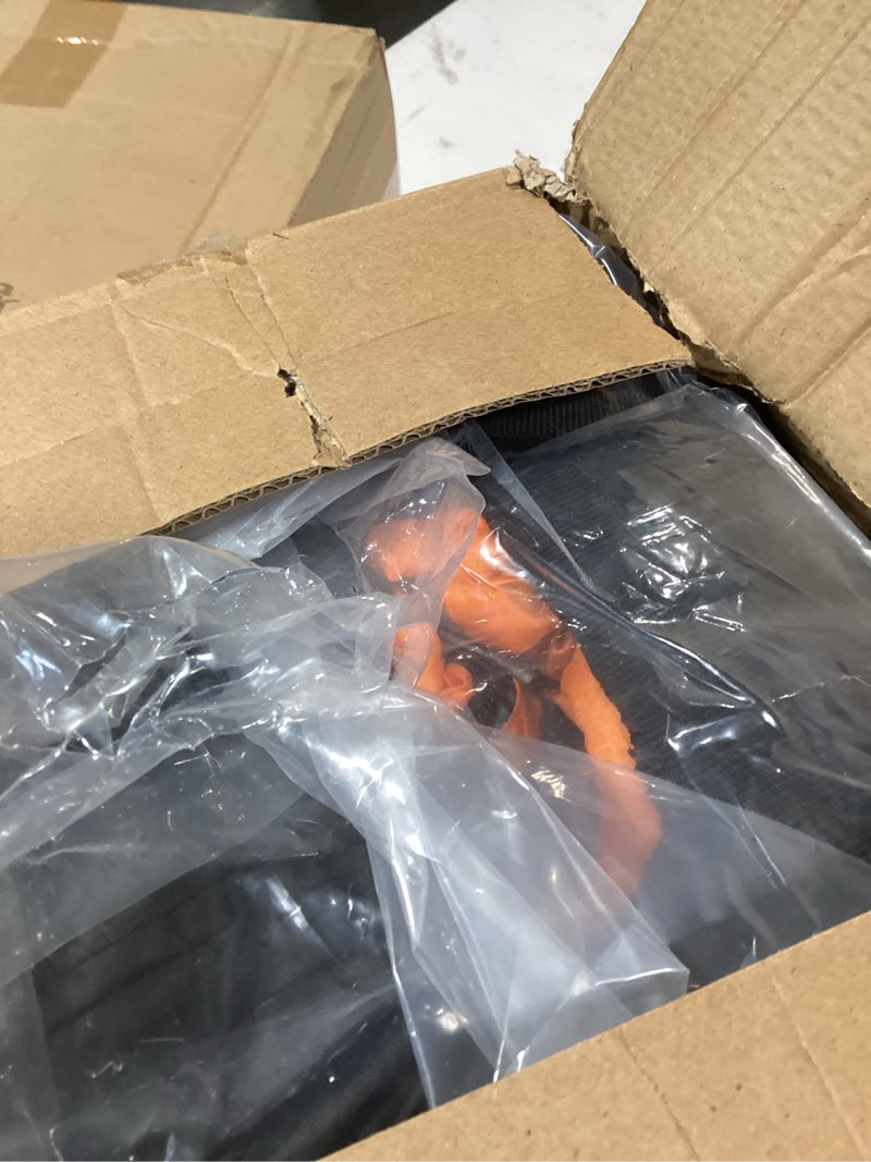 Condition photo showing New/Like New for bisinna 0 degree winter sleeping bags(480gsm) for adults-cold weather camping sleeping bag-comfortable warm portable sleeping bags with pillow compression sack for backpacking hiking outdoor orange 2.3kg left zipper