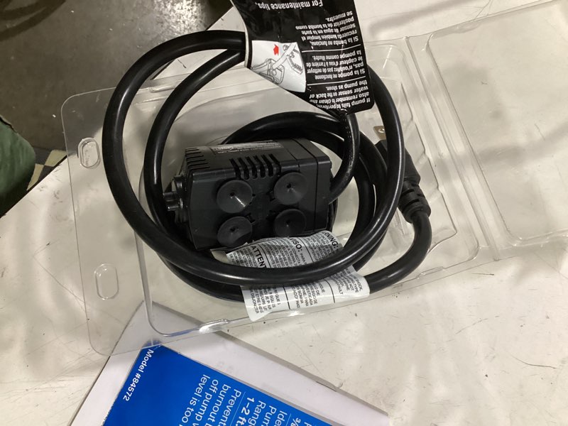 Condition photo showing Good Condition for similar to pond boss fountain pump w/low water shutoff fits 1/2in tubing 140 gph 3ft6in max lift 170gph
