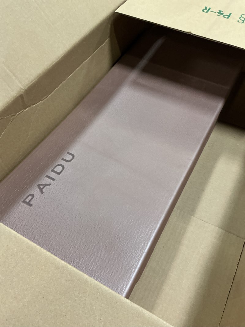 Condition photo showing As Is for PAIDU Foldable Fitness Yoga Mat | 2/5" (10MM) Extra Thick | SGS Certified Non-Slip TPE | 76x26" Extr