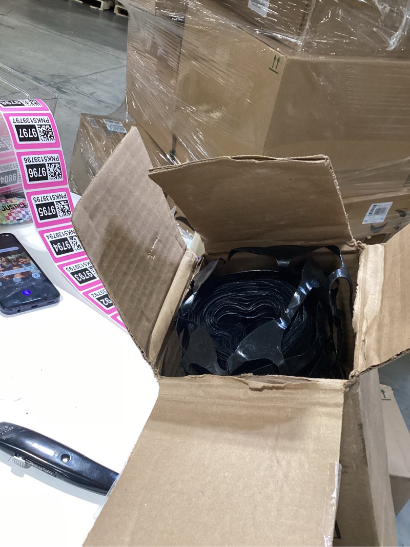 Condition photo showing Good Condition for potatolife plastic mesh fence safety fence, extra strength 4'x50' roll with 100 zip ties, resuable temporary netting for garden fencing, construction, snow fencing, animal barrier, poultry, deer, dog extra strength 4'x50' black