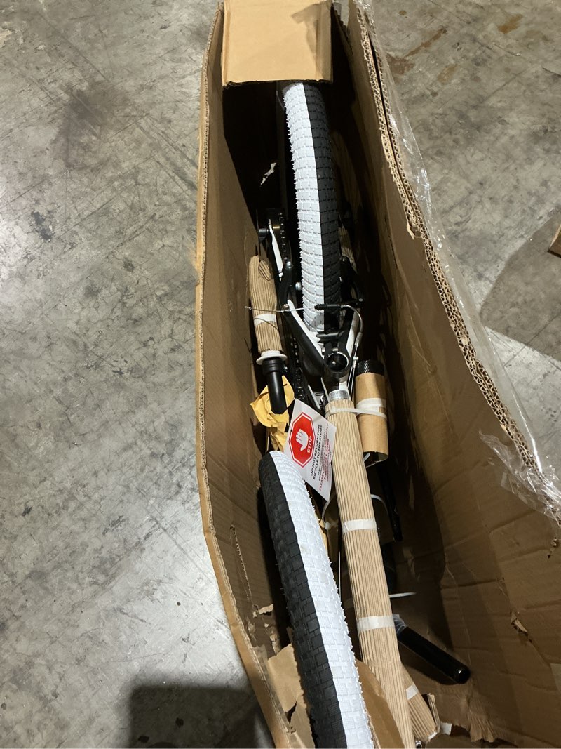 Condition photo showing As Is for 20  kent bicycles spector bmx bicycle  fits rider 4 2  - 5   black/white  child/tween/teen  unisex