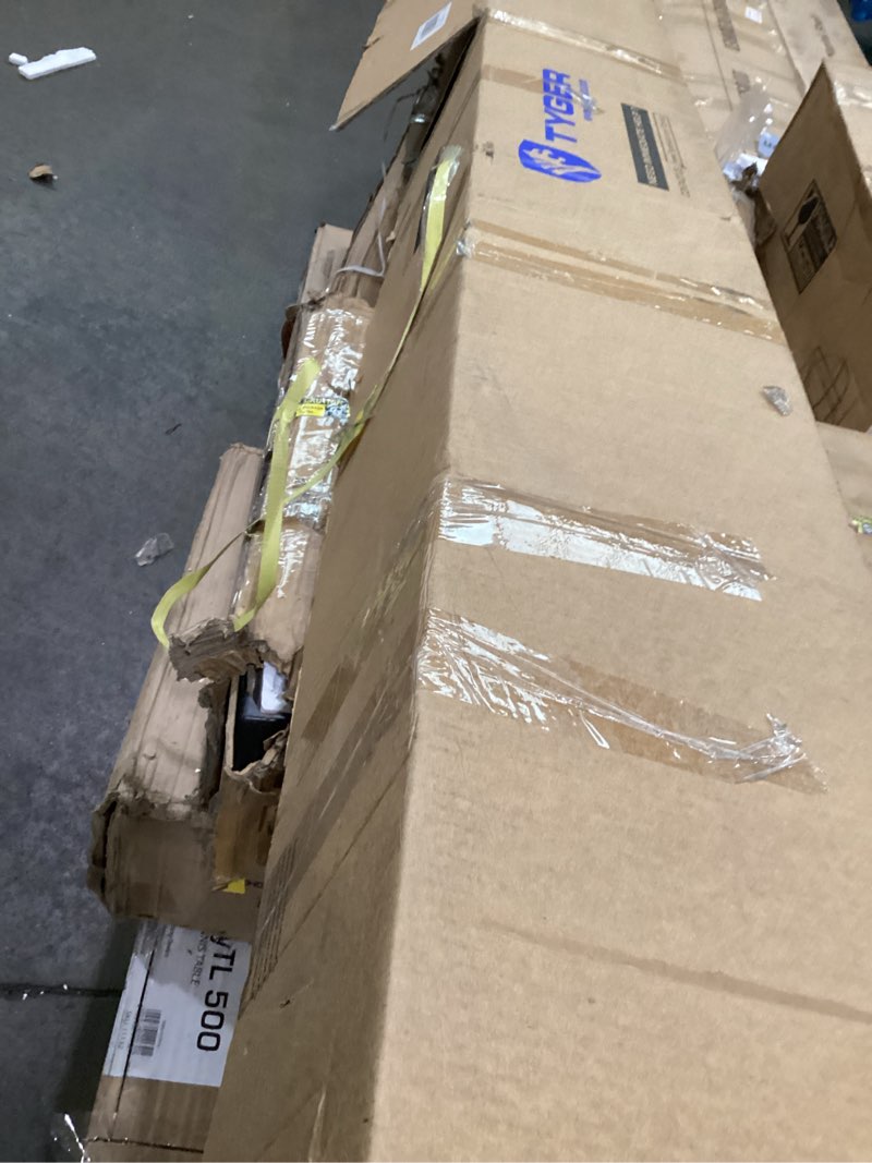 Condition photo showing As Is for Tyger Auto LanderX Running Board Compatible with 2007-2018 Chevy Silverado GMC Sierra 1500; 2007-2019 2500 3500HD; 2019 LD/Limited | Crew Cab | TG-LX3C82328 | Drop Step Side Step Rail Nerf Bars