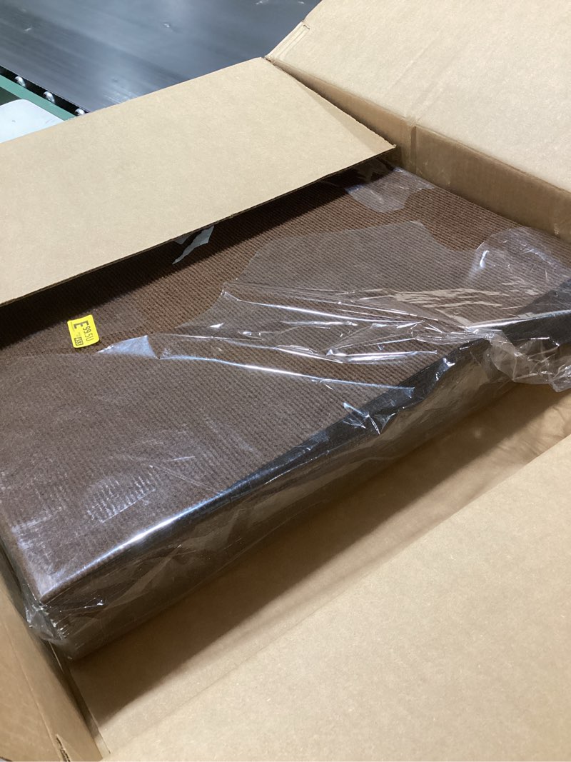 Condition photo showing Good Condition for CvoMep 20Pcs Carpet Tiles Peel and Stick 24”x 24” Non-Slip Self Adhesive Squares Carpet Floor Tile Reusable Waterproof Carpet for Living Room Bedroom 20 Pack, 24"x 24" Coffee
