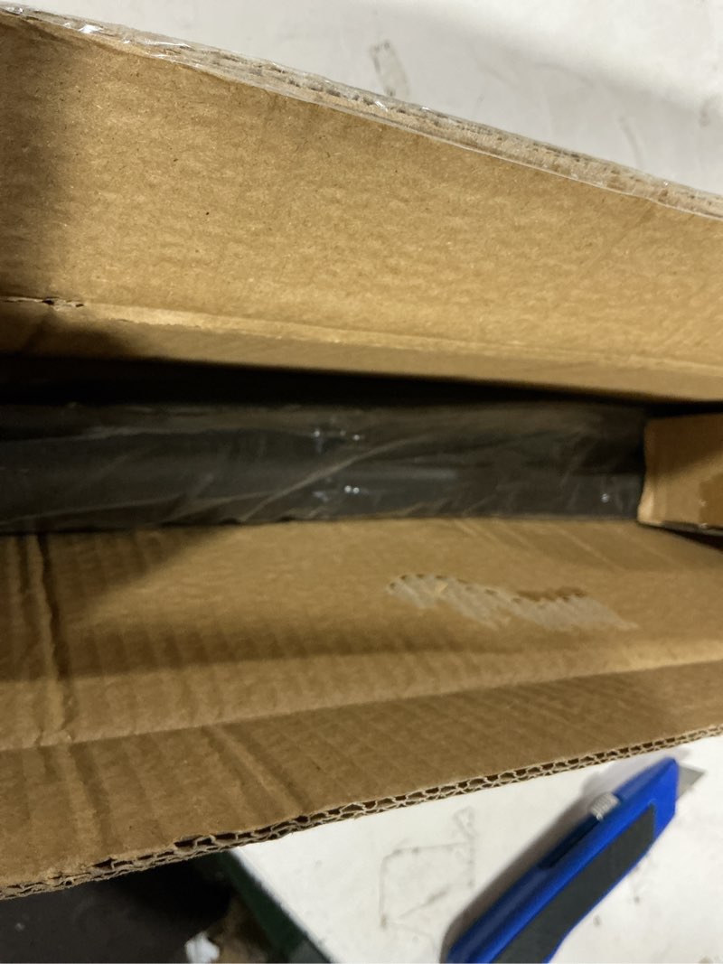 Condition photo showing Good Condition for adjustable 30-45 inches curved shower curtain rod, premium stainless steel rustproof shower rod for bathroom, need to drill, black black 30-45 inches