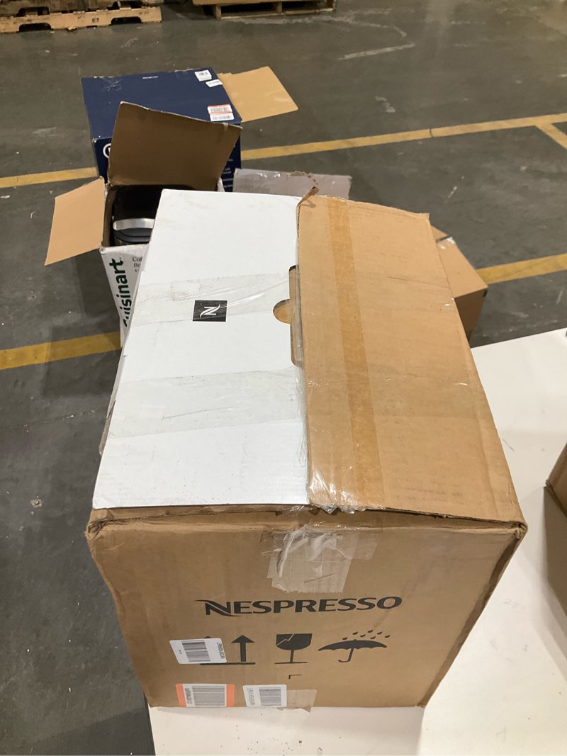 Condition photo showing As Is for Nespresso Vertuo Pop+ Coffee and Espresso Maker by Breville, Coconut White