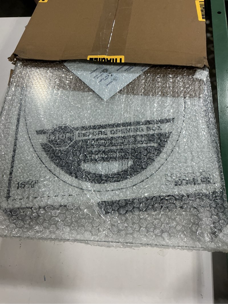 Condition photo showing New/Like New for glass cutting board 20”x16”: tempered glass kitchen counter protector - durable- scratch-resistant, heat-proof - clear design