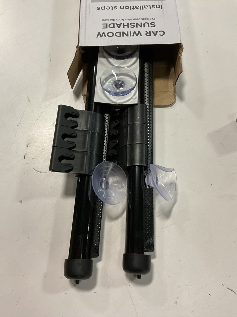 Condition photo showing Good Condition for EcoNour Window Shades for Car Baby (2 Pack) | Retractable car Window Shade for Baby for Sun Protection for Kids, Passengers & Pets in The Back Seat | Car Window Covers for Trucks | (20”x22”) X-Large