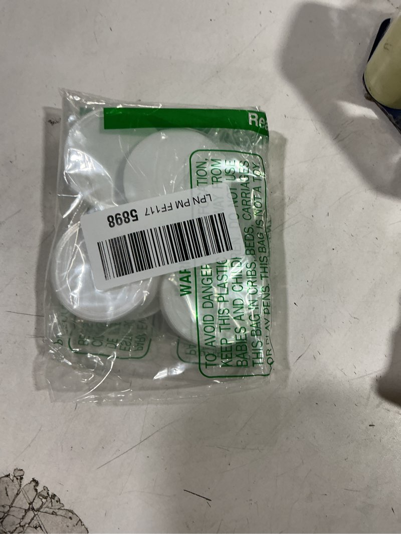 Condition photo showing New/Like New for (6-Pack) Calvana 53mm Reusable Water Jug Caps, Lids for 3 and 5 Gallon Water Jug, Water Bottle Cover Screw Top, Compatible with American Maid Plastic Water Bottles and Jugs Ranging, PP Material, White