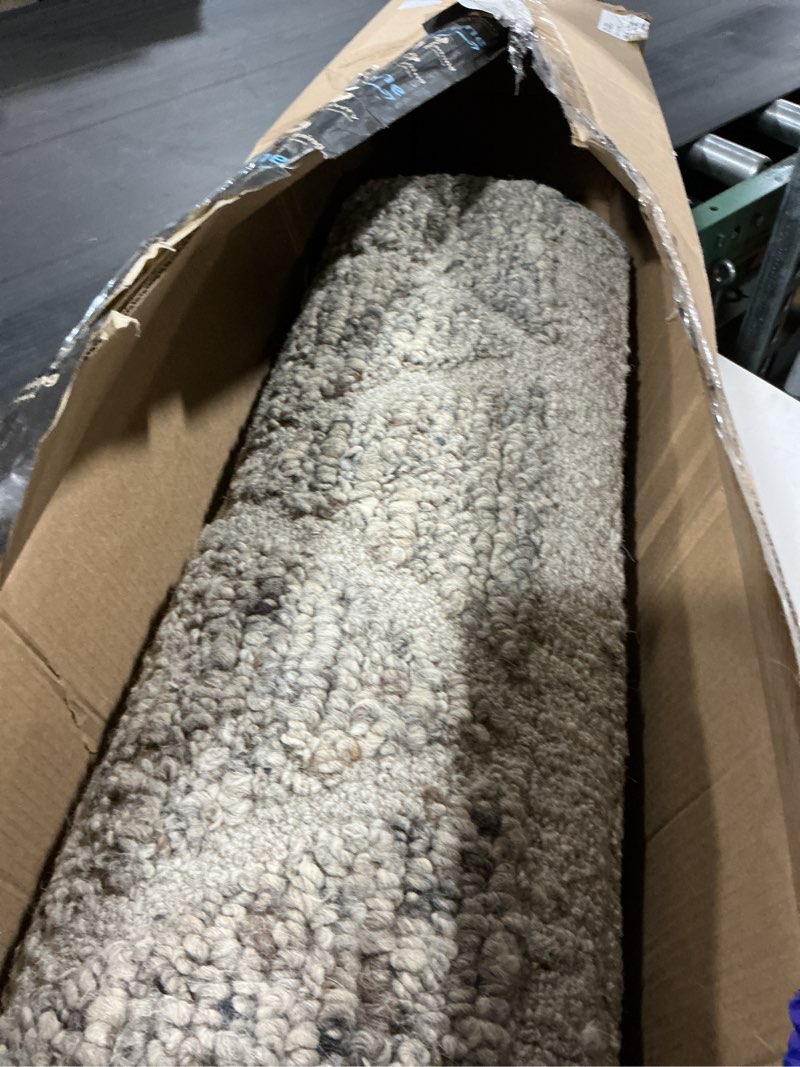 Condition photo showing As Is for loloi magnolia home by joanna gaines jones collection jon-03 pebble 2'-3" x 3'-9" accent rug