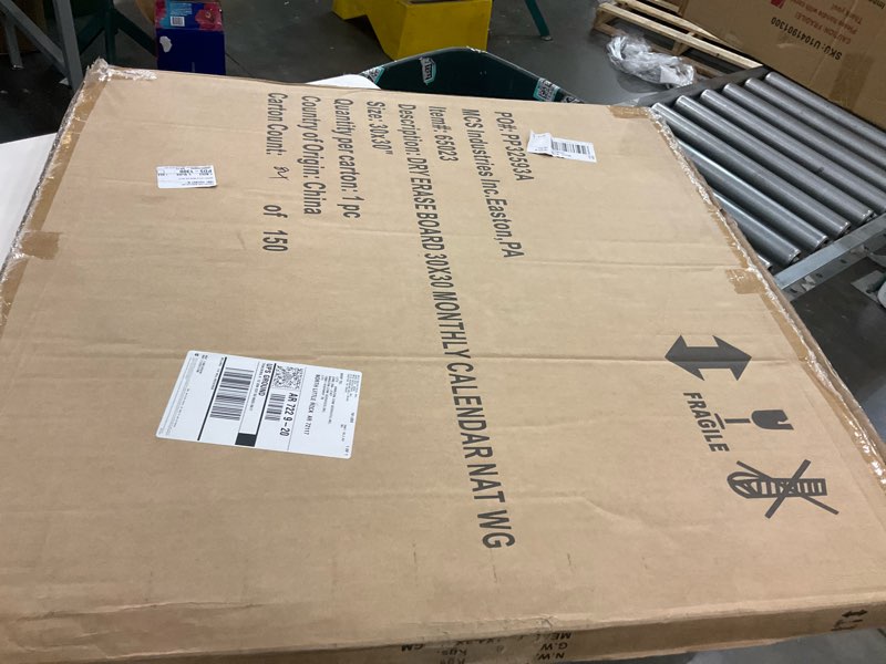 Dry erase board 30x30 