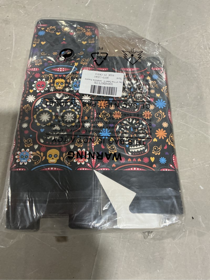 Condition photo showing New/Like New for Erweicet Day of The Dead Decorations 24pcs Sugar Skull Paper Candles Holders Boxes with 24 Flameless LED Tea Lights Candles Dia De Muertos Decorations Supplies (TD-LB)