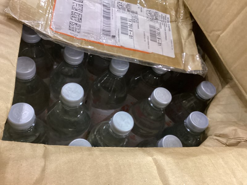 Condition photo showing As Is for Acqua Panna Natural Spring Water, 16.9 Fl. Oz. Plastic Bottles, Pack of 24 16.9 Fl Oz (Pack of 24) 24