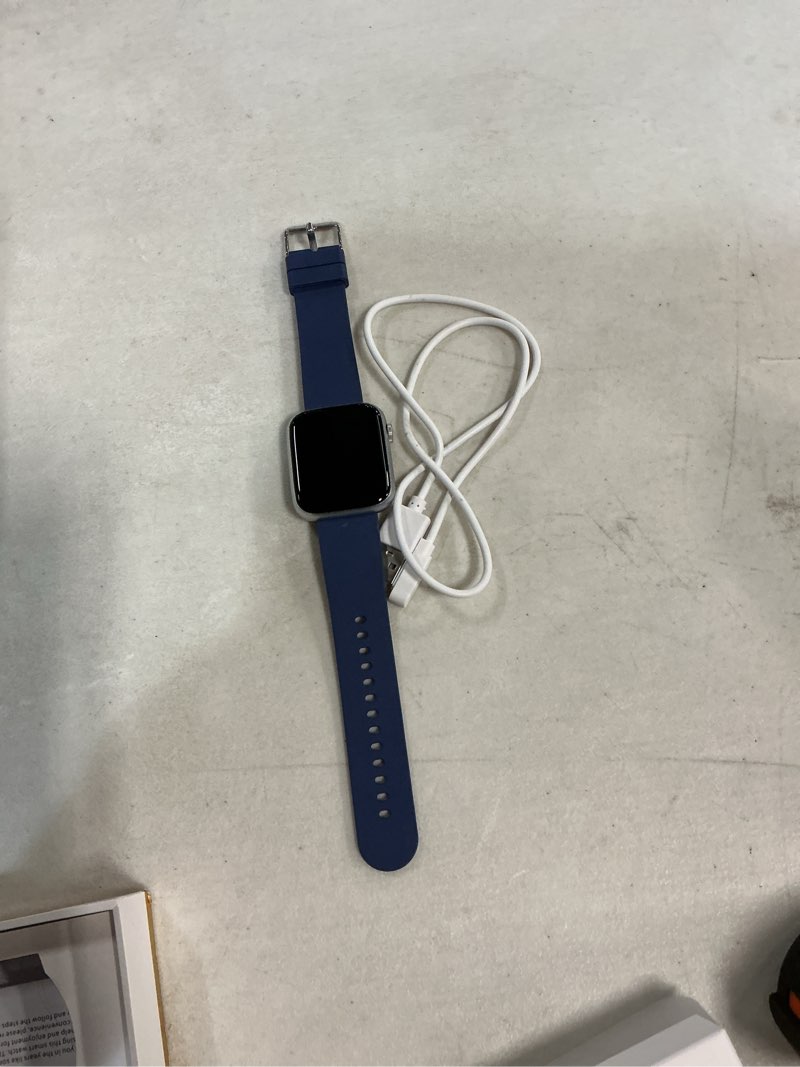 Condition photo showing Good Condition for earlysincere smart watches for men women blood pressure, 1.9'' hd full touch screen fitness tracker, ip67 waterproof smartwatch with heart rate, blood oxygen for android and iphone blue
