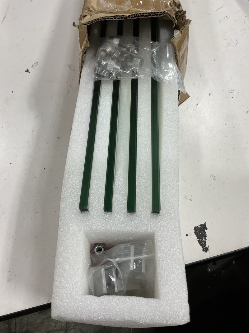 Condition photo showing Good Condition for 19"x19"x6" square fire pit wind guard, fire pit wind guard for 28-32 inch fire pit table, 5/16 inch thickness clear tempered glass 19 x 19 x 6 inch