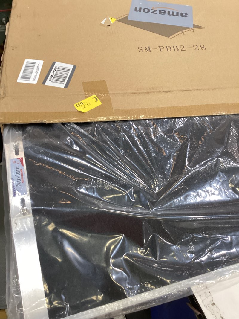 Condition photo showing Good Condition for 27.6"l×1.6"h bridge threshold ramps for doorways, fits 2.8–5.1" wide thresholds with adjustable support bars, non-slip aluminum wheelchair ramps for home steps, sliding door ramp for wheelchair 27.6"l & 2.8–5.1" wide