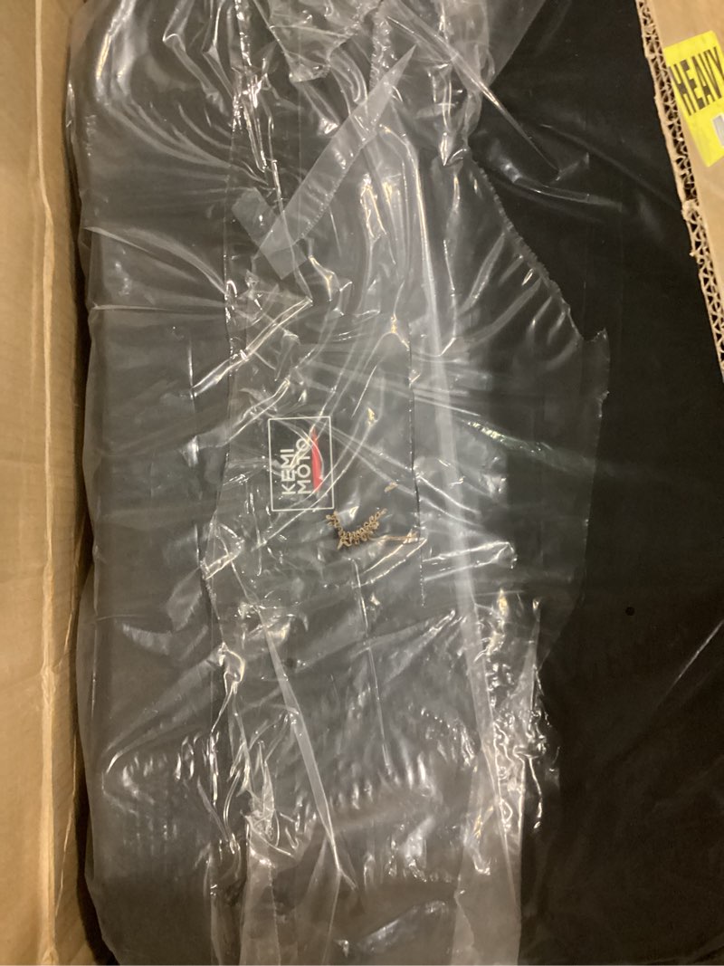 Condition photo showing New/Like New for kemimoto utv bed box, upgraded 110l lockable weatherproof storage box 29 us gal dual lid, compatible with 2016-2026 can-am defender & defender max, oem 715003028 replacement