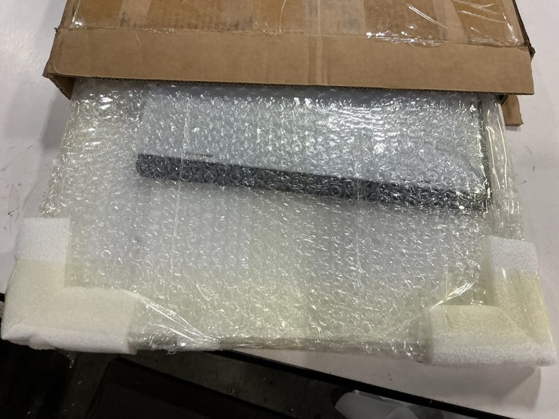 Condition photo showing Good Condition for duvindd acrylic display case for large collectibles, 29 inch tall clear display box for doll bearbrick 1000% lego 10341 dustproof protective showcase assemble acrylic box with black base black wood-plastic base 15.74 w x 11.8 d x 29.52 h inch