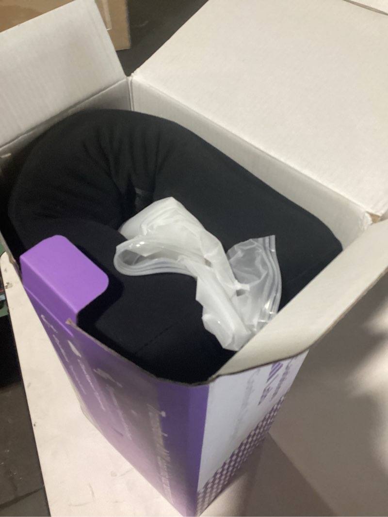 Condition photo showing Good Condition for Cushion Lab Patented Pressure Relief Seat Cushion for Long Sitting Hours on Office & Home Chair - Extra-Dense Memory Foam for Soft Support. Car Pad for Hip, Tailbone, Coccyx, Sciatica - Black