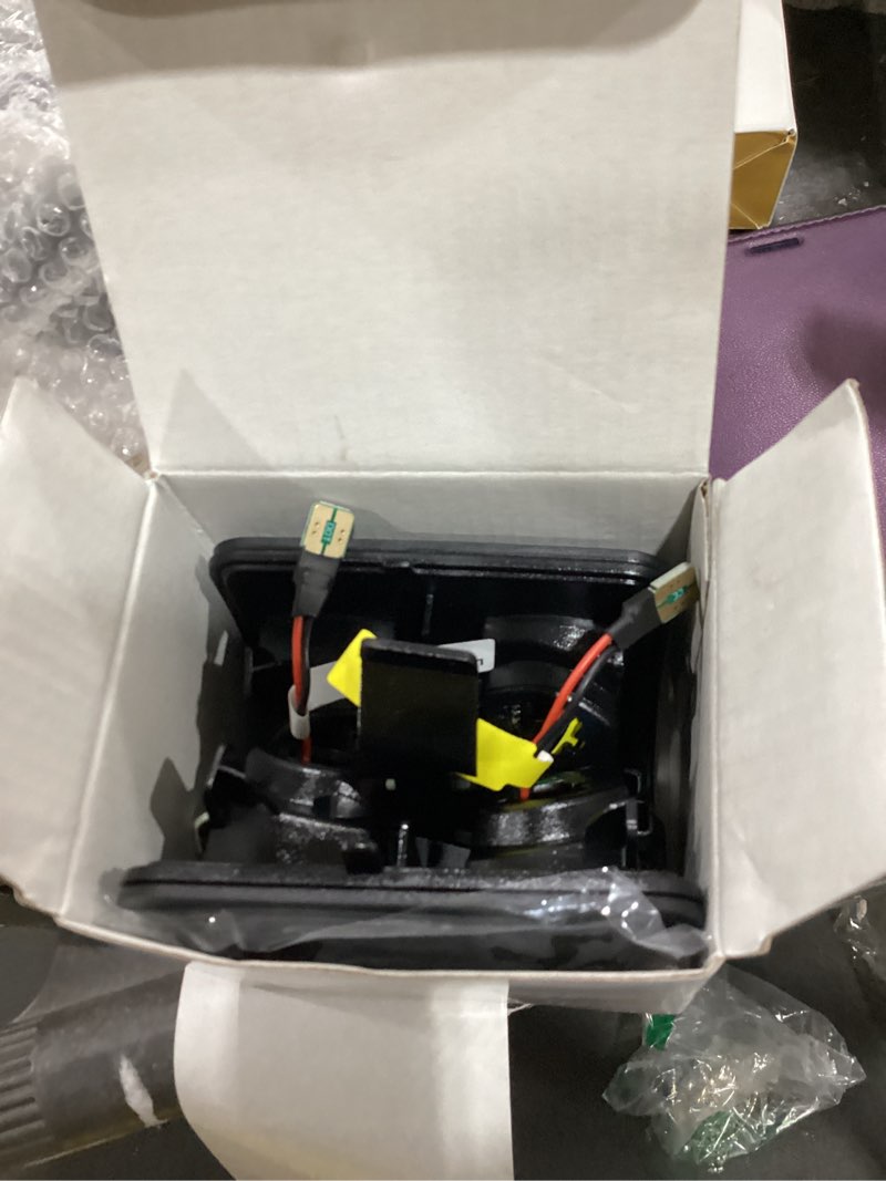 Condition photo showing New/Like New for easy eagle led side mirror turn signal lights fit for 2008-2016 ford f250 f350 f450 f550 super duty, white drl & amber sequential indicator, smoked lens, 2pcs