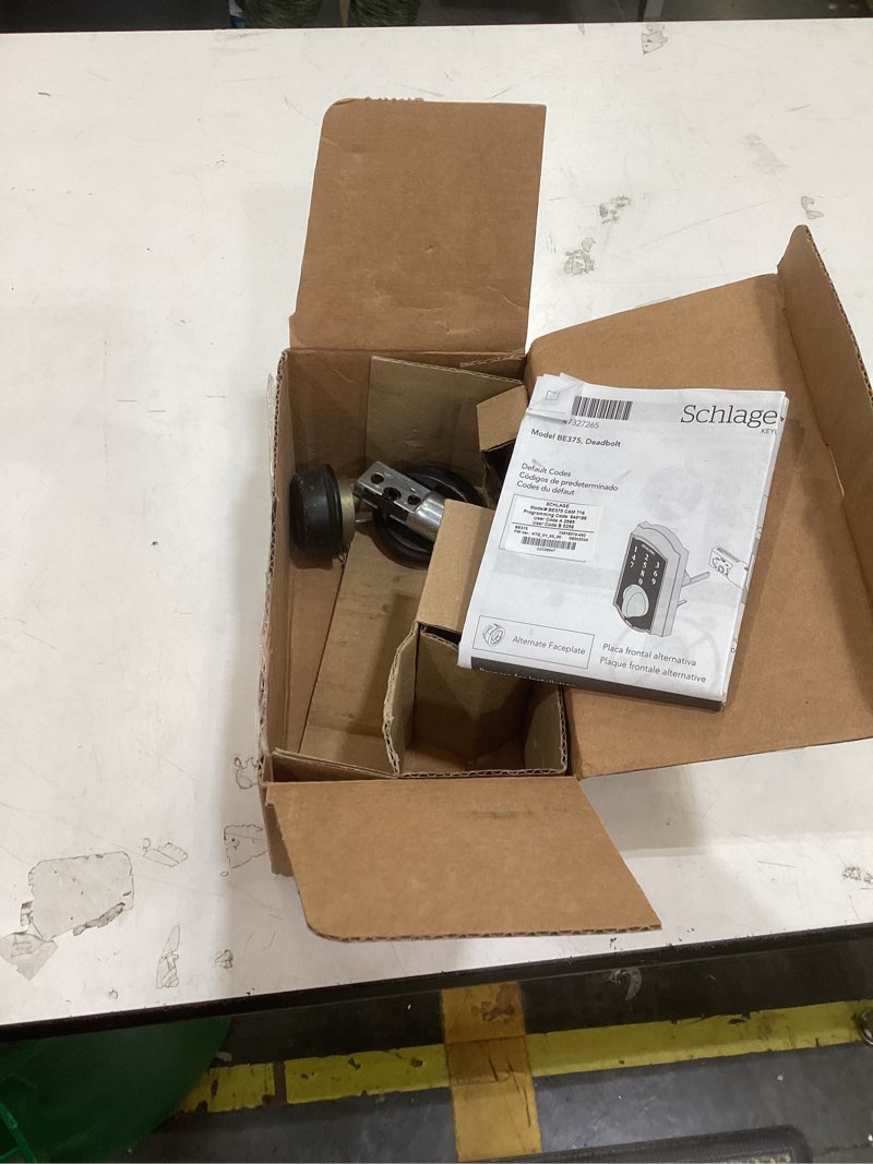 schlage aged bronze steel touch screen deadbolt