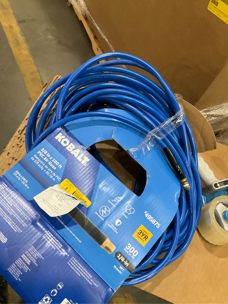 kobalt 3/8-in x 100-ft pvc air hose