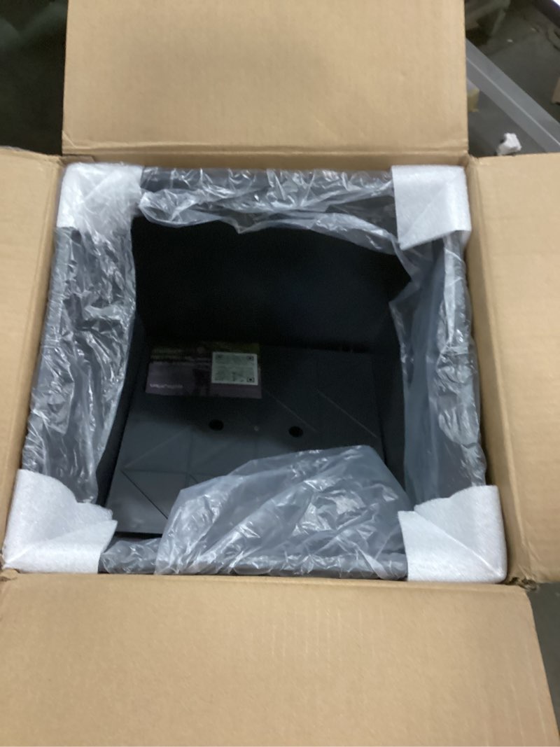 Condition photo showing New/Like New for veradek v-resin indoor/outdoor taper planter, set of 2 (30 inch, black)