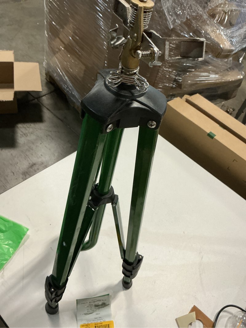Condition photo showing As Is for orbit sprinkler 5000-sq ft impulse tripod lawn sprinkler