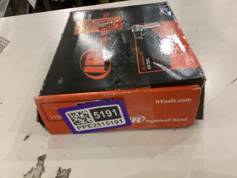 Condition photo showing As Is for Ingersoll Rand Ingersoll-Rand 115 Standard Duty 5,000 Blows-Per-Minute Pneumatic Hammer, 115K - Tool plus 5 Piece Chisel Set 115K - Tool plus 5 Piece Chisel Set 115K - Tool plus 5 Piece Chisel Set