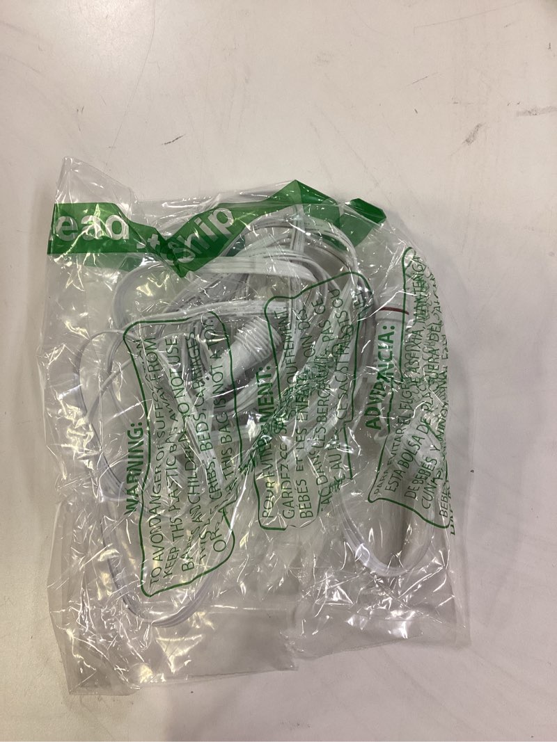 Condition photo showing As Is for Extension Cable for E-fy Permanent Outdoor Lights E22, S4 - HP5, IP68 Waterproof Extension Cord Compatible with E-fy E22/S4 for Christmas-Holiday (10 Ft Extension Cable)