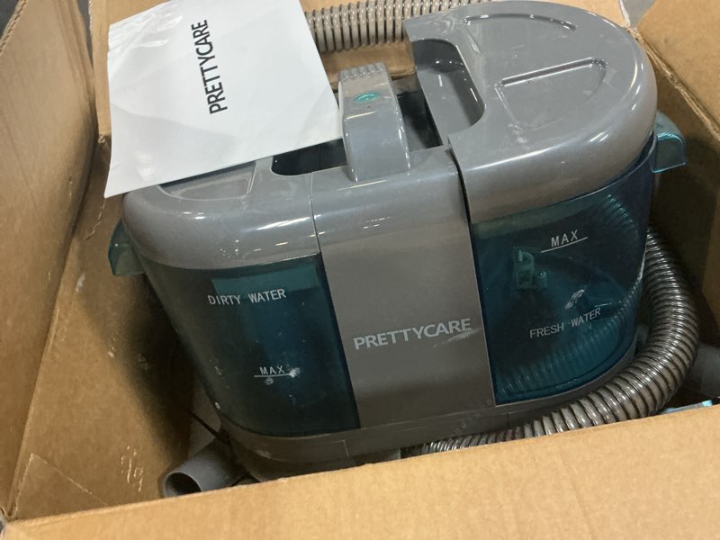 Condition photo showing As Is for  prettycare pc808 cordless portable  carpet cleaner (prettycare cordless portable carpet shampooer,pet stain remover,car cleaner and auto detailer pc808)