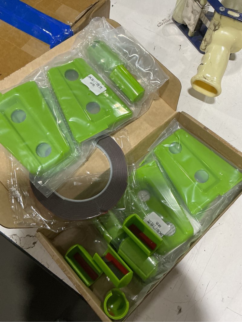 Condition photo showing Good Condition for e-cowlboy door hinge cover trim exterior accessories for jeep wrangler jk jku sport rubicon sahara x unlimited 2-door & 4-door 2007-2018 (green 8pcs)