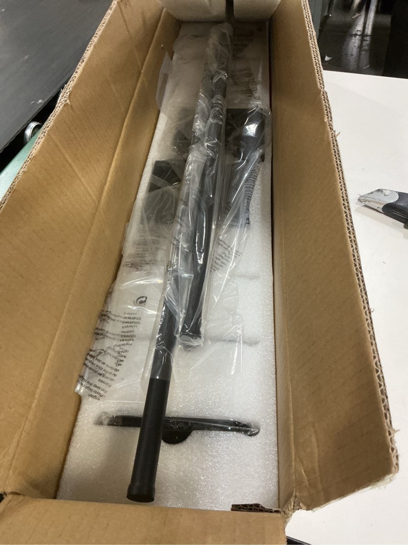 Condition photo showing New/Like New for 28.3 Inch Battery Operated Wall Sconces 3000K Warm White LED Wall Lights Remote Control Dimmable Set of Two 350°Rotate Wireless Lamps Home Decor for Living Room Hallway Bedroom, Black 2 Pack Black 28.3 Inches