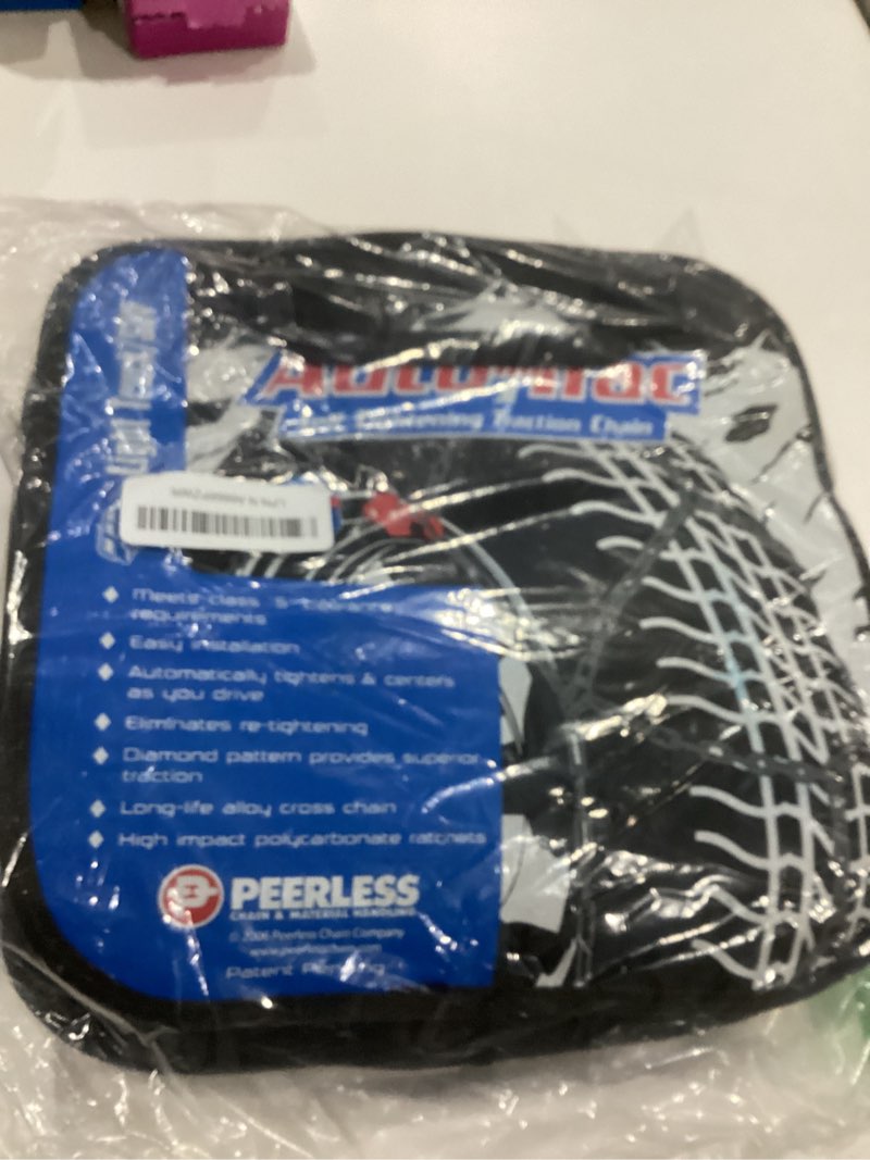 Condition photo showing Good Condition for scc 0232805 auto-trac light truck/suv tire traction chain - set of 2 series 2300 - 232805 (pack of 1) traction chain