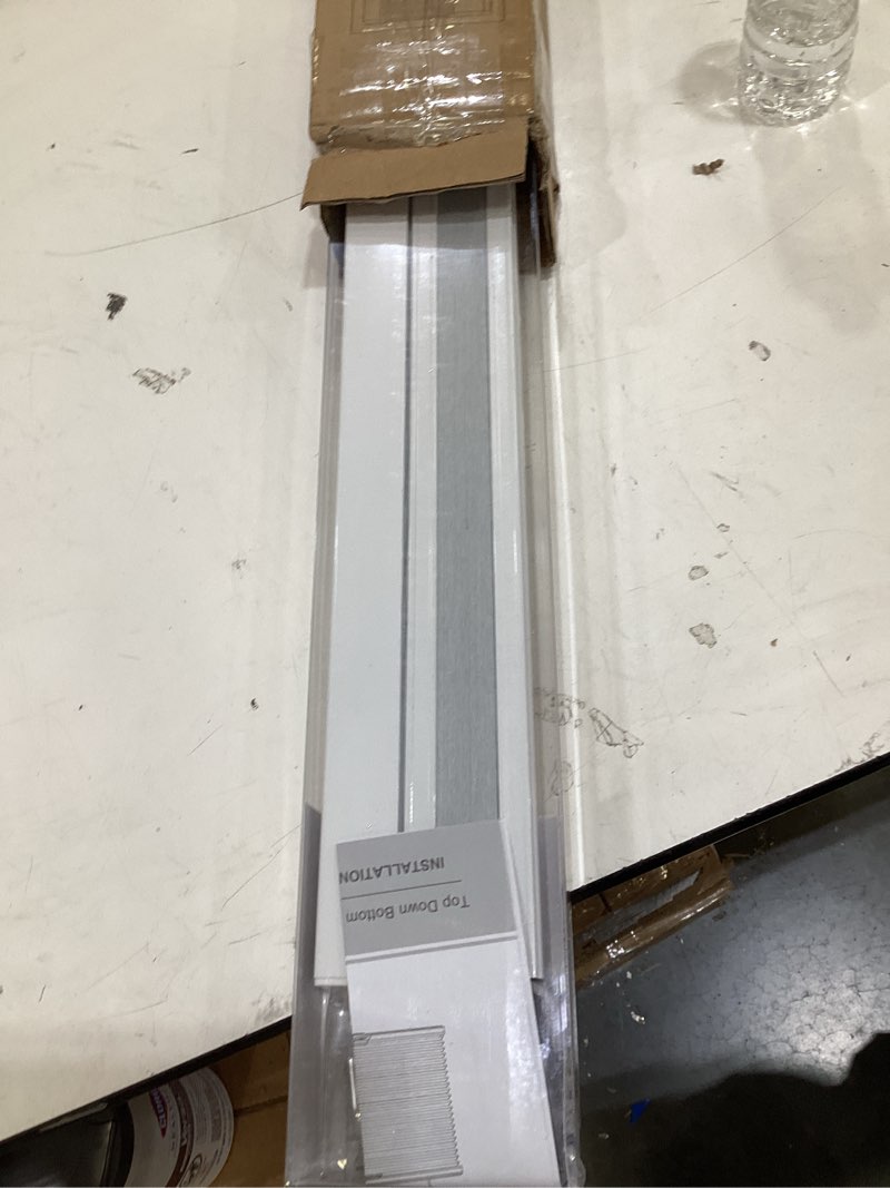 Condition photo showing Good Condition for grandekor top down bottom up cellular shades cordless, pull down honeycomb blinds for windows room darkening blinds & shades for living room bedroom, blackout, white, 36" wx64 h white (100% blackout) 36"w x 64"h
