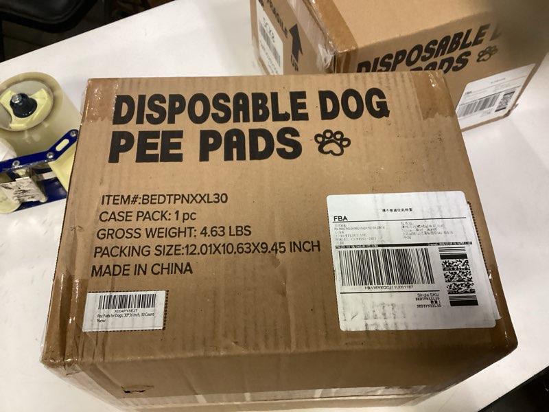 MY BFF LOVE Wee Wee Pads for Dogs, Premium Puppy Pads with 6-Layer Leak-Proof Design, Disposable and