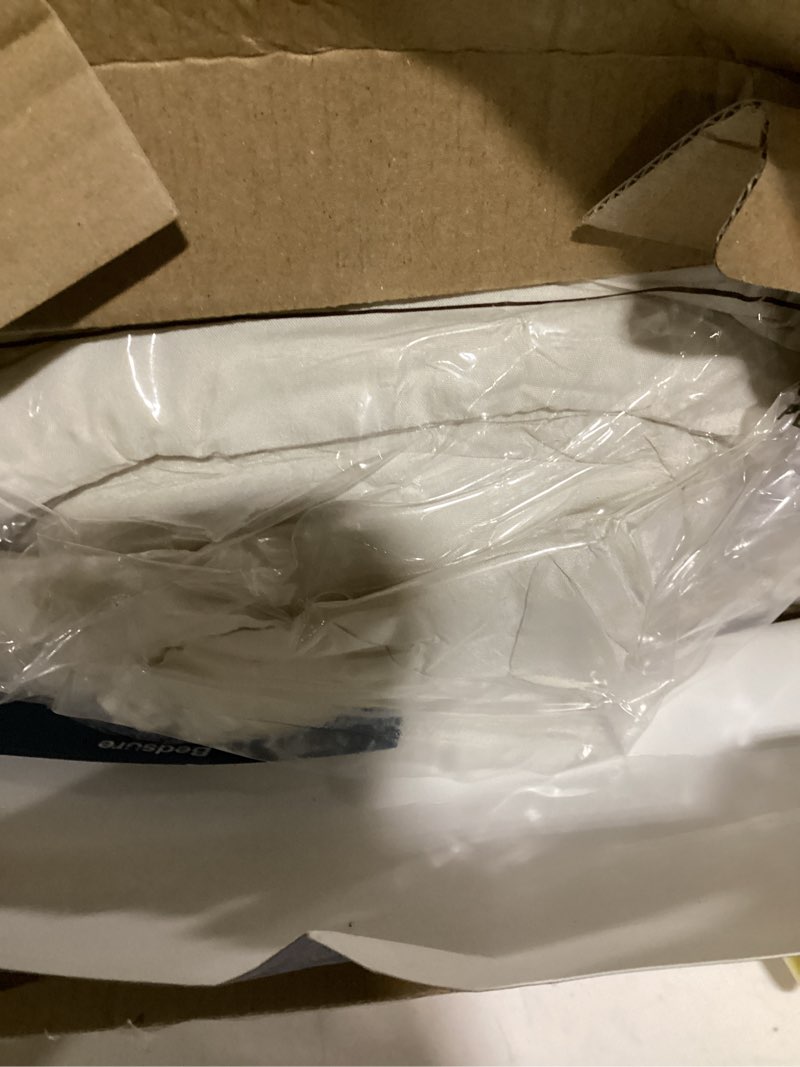 bedsure queen comforter set, cream soft prewashed bedding for all seasons, 3 pieces gentlesoft™ bed 