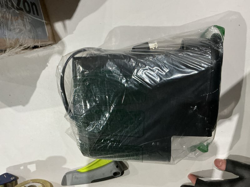 Condition photo showing As Is for keurig k-mini mate single serve k-cup pod coffee maker, brews up to 12 oz cup, compact portable coffee machine for small spaces, great for dorms & offices, black