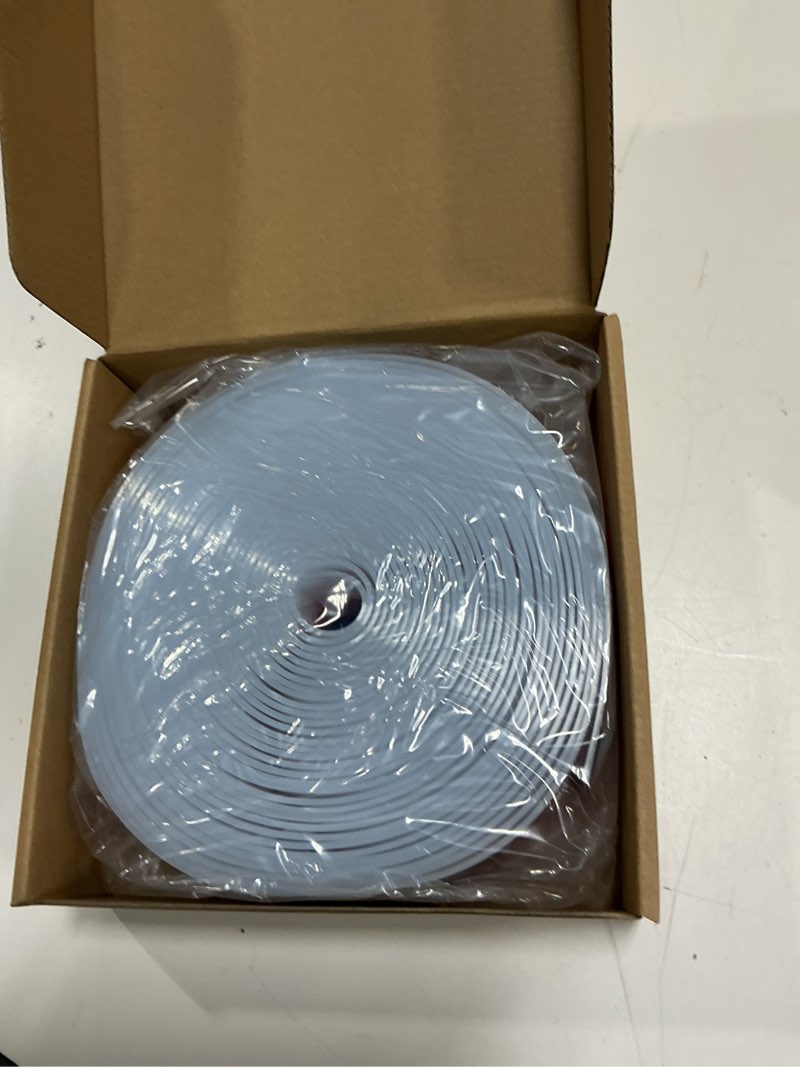 Condition photo showing New/Like New for elvone heavy-duty 36 ft x 2 in weather stripping, extra thick 2mm door draft stopper silicone alien gap seal strip for house and glass shower doors for side gaps of door and windows, clear 36ft (2" w x 5/64 "t) clear